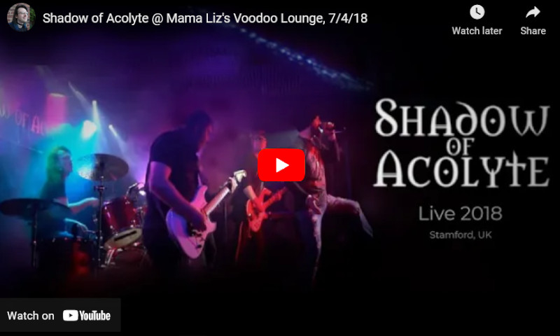 Shadow of Acolyte Live